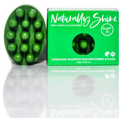 Naturally SHINE- Kawakawa Shampoo Bar for Horses & Dogs