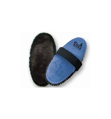 HAAS Diva Lambswool Brush (Blue)